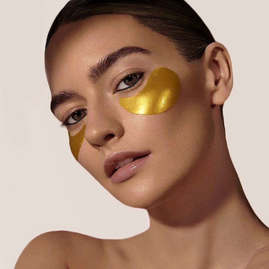 NAYAN AYURVEDIC GOLD HYDROGEL EYE PATCHES (60 LEAVES)